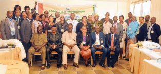 cross section of participants at the retreat