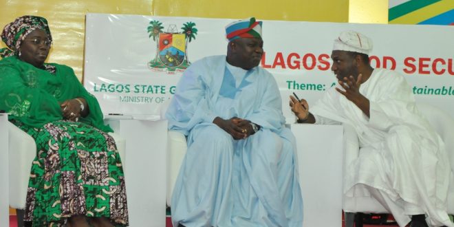 Photo of GOV. AMBODE AT LAGOS FOOD SECURITY SUMMIT AND EXHIBITION AT AIRPORT HOTEL, IKEJA