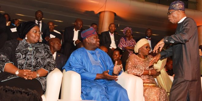 Photo of GOV. AMBODE, FIRST LADY, MINISTER FOR INFORMATION, CULTURE & TOURISM AT ALL AFRICAN MUSIC AWARD (AFRIMA) 3.0