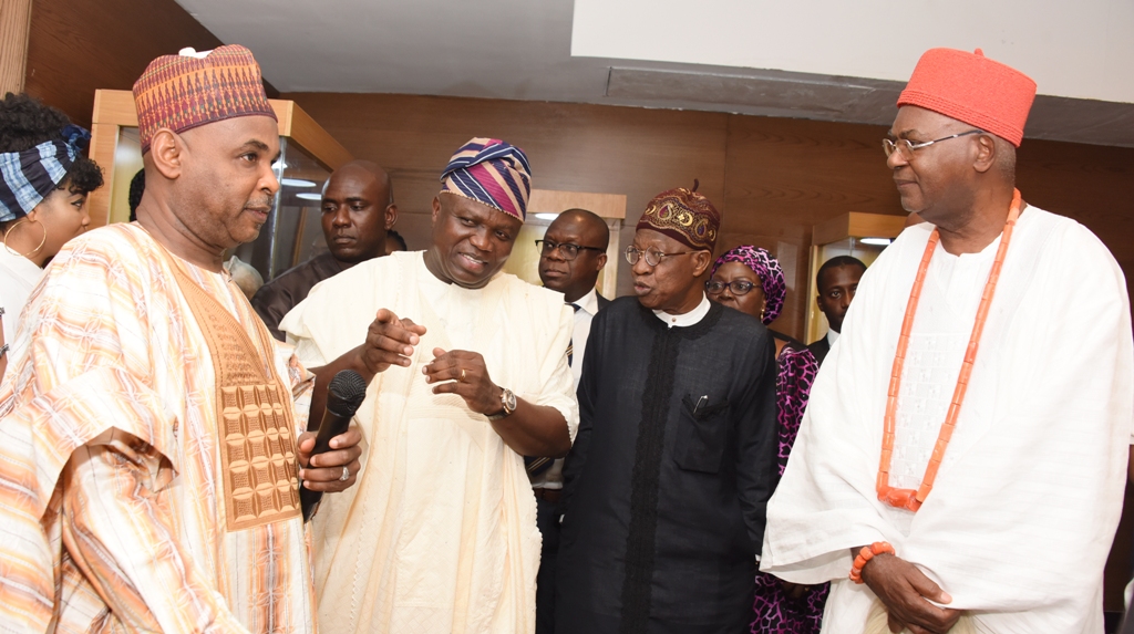 Photo of GOV. AMBODE AT PRESENTATION OF MUSEUM POSSIBILITIES AT EKO HOTELS AND SUITES, VICTORIA ISLAND