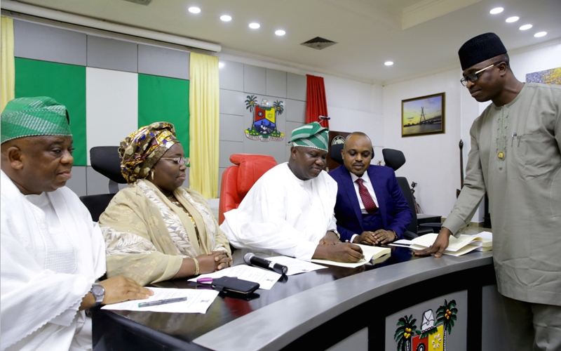 Photo of AMBODE SIGNS ENVIRONMENTAL MANAGEMENT, PROTECTION BILL INTO LAW