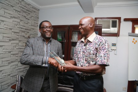 Photo of GOVERNOR  AMBODE RECEIVES 2016 TREASURE MAN OF THE YEAR AWARD