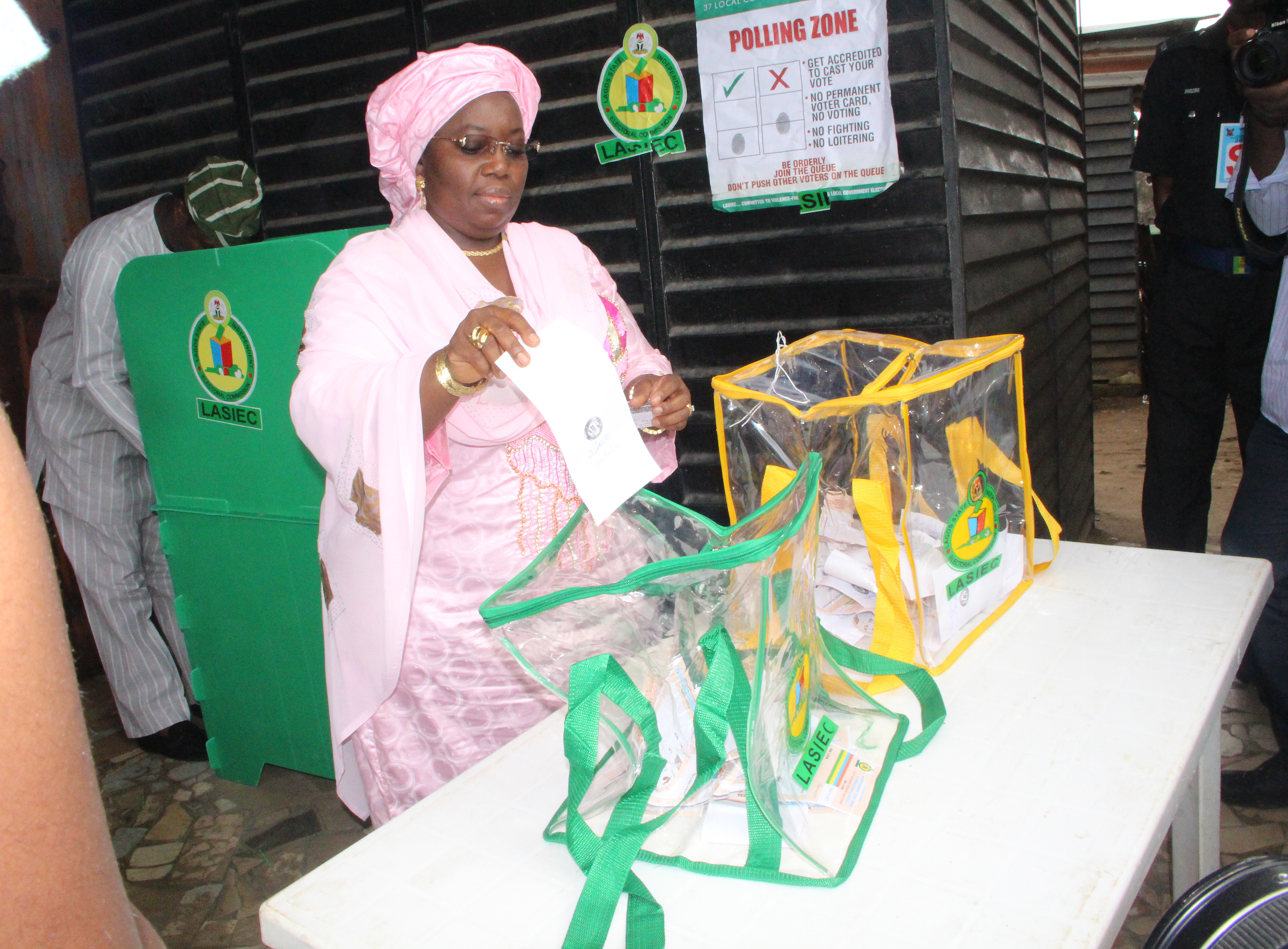 Photo of POLLS: LAGOS DEPUTY GOVERNOR COMMENDS LAGOSIANS