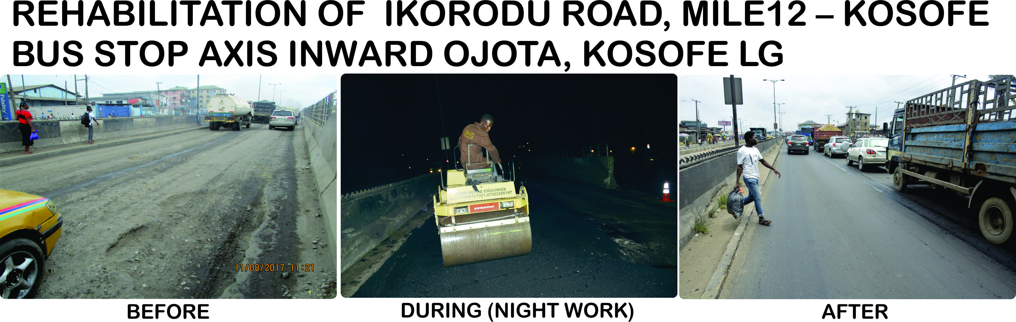 Photo of BRIEF REPORT ON THE ACTIVITIES OF LAGOS STATE PUBLIC WORKS CORPORATION FROM MONDAY AUGUST 21ST – FRIDAY AUGUST 25TH, 2017