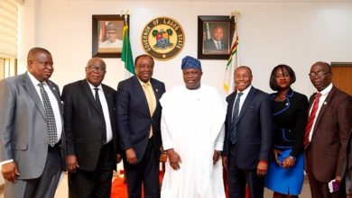 Photo of GOV. AMBODE RECEIVES UNIVERSITY OF LAGOS ALUMNI ASSOCIATION AT LAGOS HOUSE, IKEJA