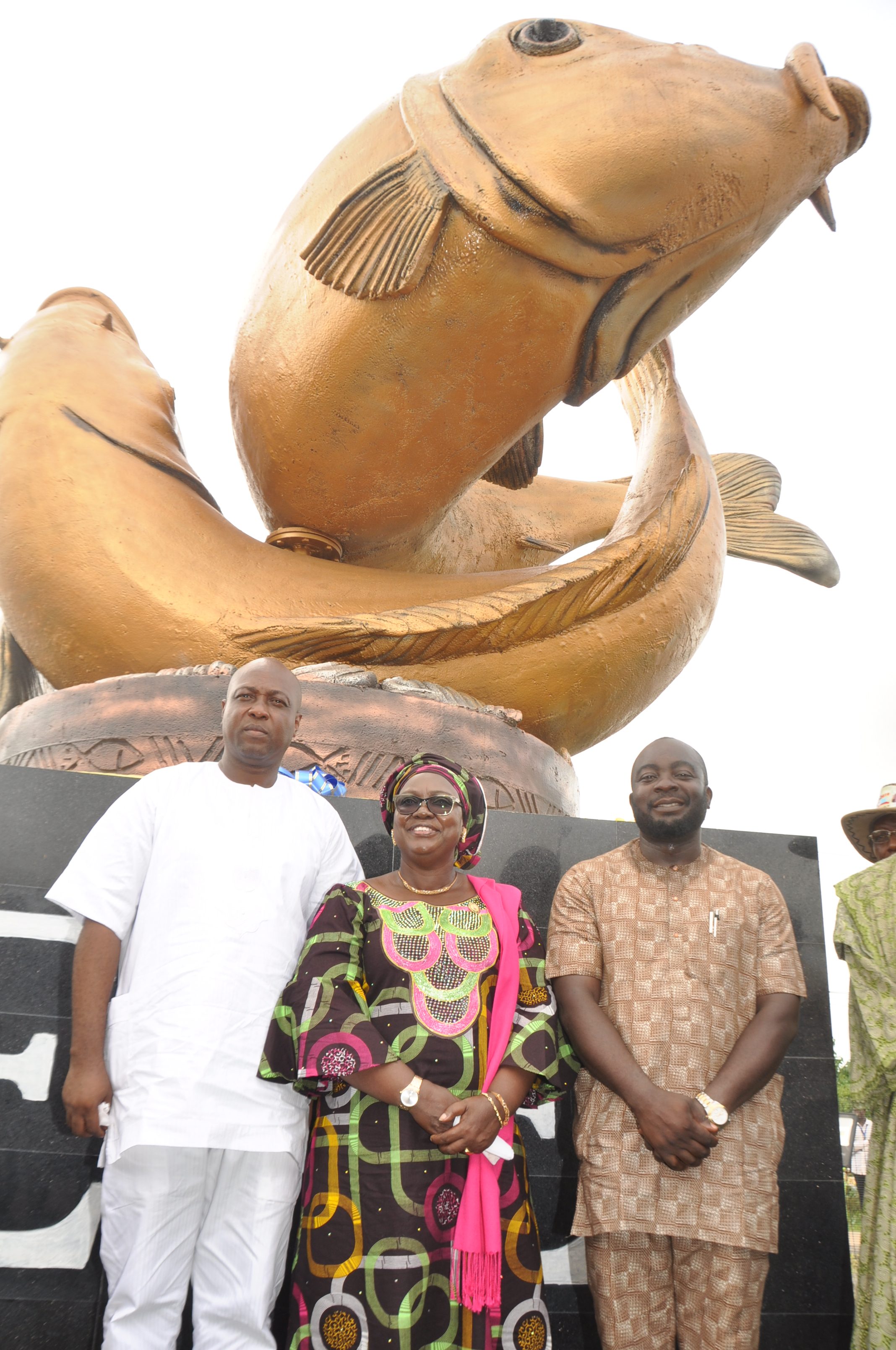 Photo of UNVEILING OF THE FISH STATUE AT EPE