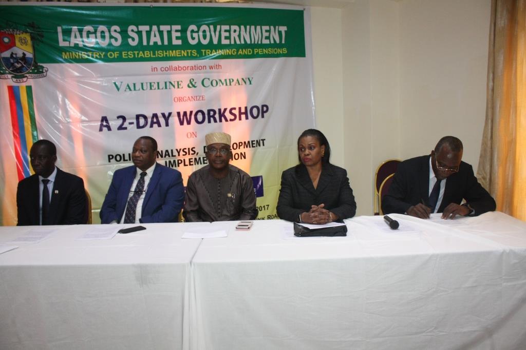Photo of LASG TASKS STAFF ON SOUND POLICY FORMULATION, IMPLEMENTATION