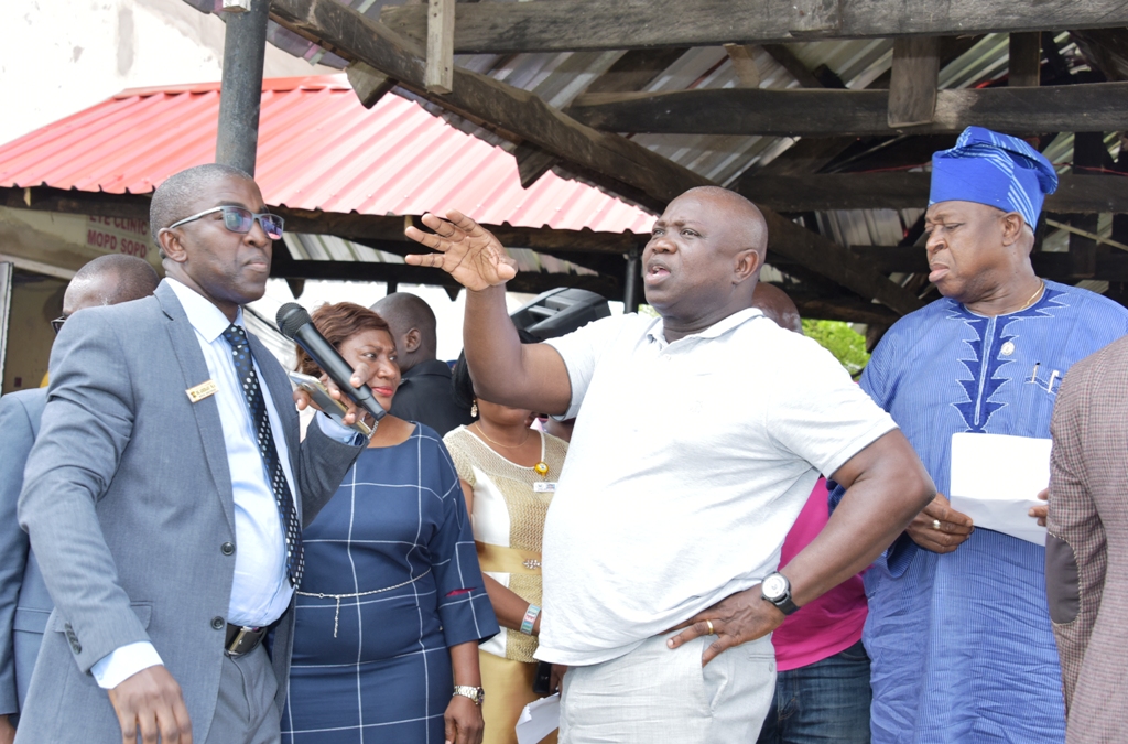 Photo of GOV. AMBODE INSPECTS ALIMOSHO GENERAL HOSPITAL, IGANDO AND GENERAL HOSPITAL, BADAGRY