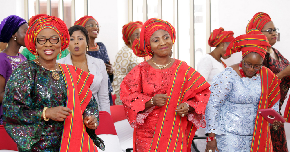 Photo of WIFE OF LAGOS STATE GOVERNOR, BOLANLE AMBODE AT COWLSO’S THANKSGIVING SERVICE
