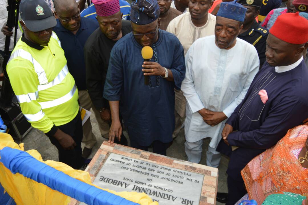 Photo of THE COMMISSIONING OF NEW LASEMA RESPONSE UNIT ON IKORODU ROAD, LAGOS TODAY