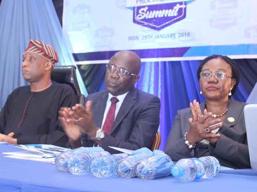 Photo of AMBODE AT MAIDEN LAGOS STATE PROCUREMENT AGENCY SUMMIT