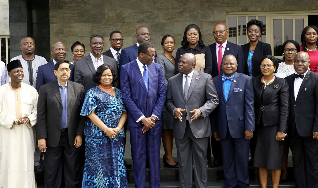 Photo of GOV. AMBODE RECEIVES DIRECTOR GENERAL OF CONSUMER PROTECTION COUNCIL (CPC) AT LAGOS HOUSE, IKEJA