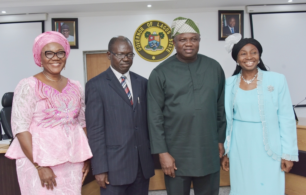 Photo of AMBODE SWEARS-IN TWO NEW PERM SECS