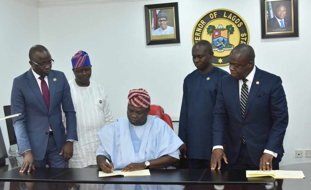 Photo of AMBODE SIGNS SEVEN CRITICAL BILLS INTO LAW