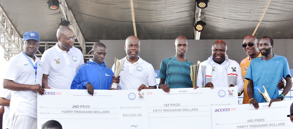 Photo of GOV. AMBODE AT 2018 LAGOS CITY MARATHON, EKO ATLANTIC CITY, VICTORIA ISLAND