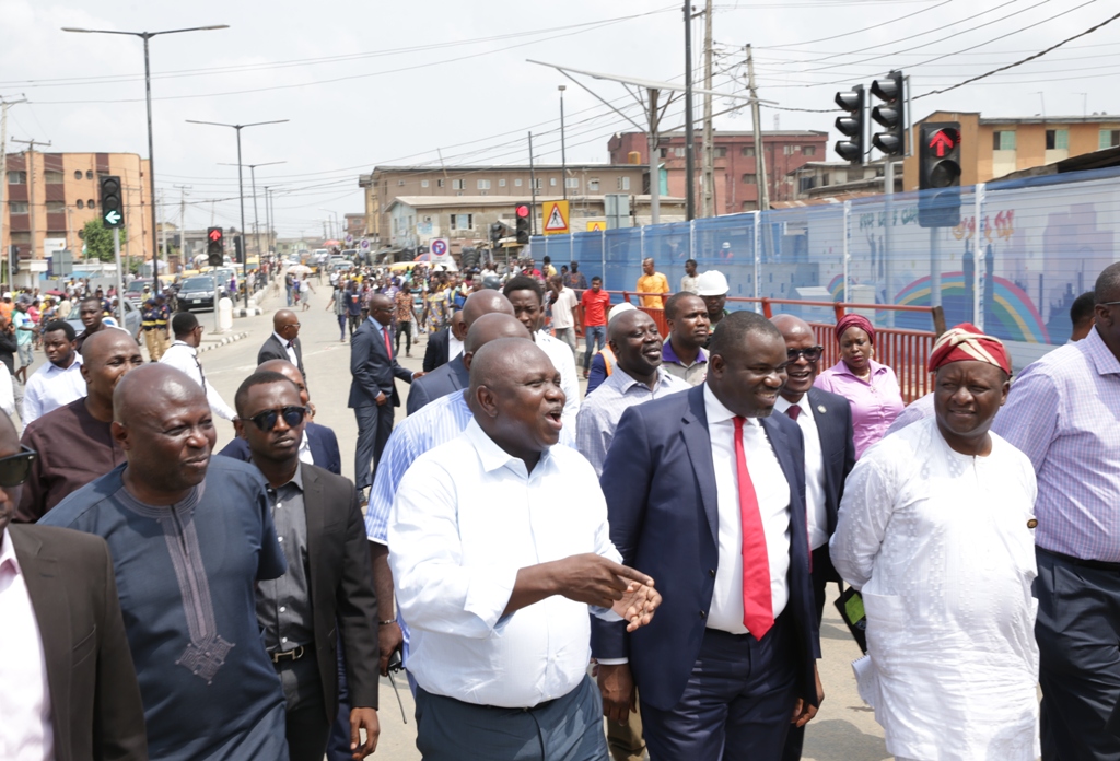 Photo of GOV. AMBODE INSPECTS ONGOING PROJECTS ACROSS THE STATE