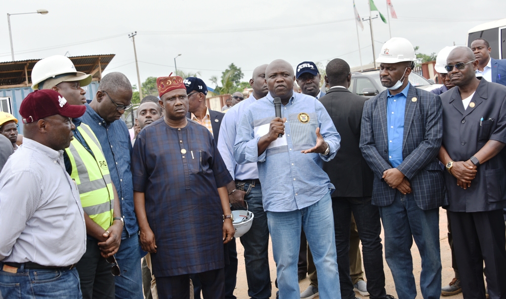 Photo of AMBODE EXTENDS AGRIC-ISHAWO ROAD PROJECT TO AREPO