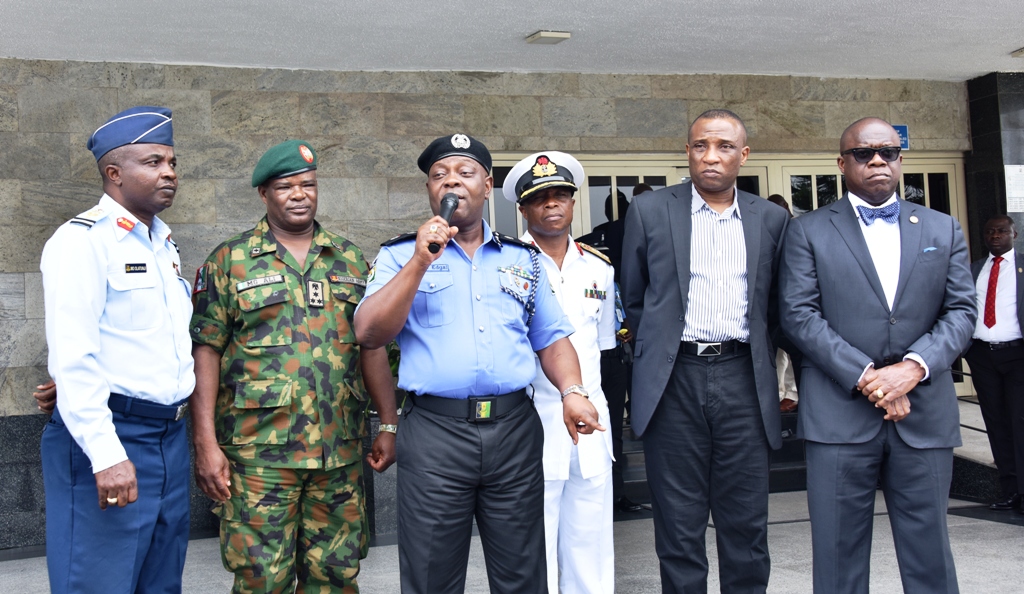 Photo of AMBODE PRESIDES OVER STATE SECURITY COUNCIL MEETING AT LAGOS HOUSE, ALAUSA, IKEJA
