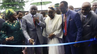 Photo of GOV AMBODE ATTENDS OFFICIAL COMMISSIONING OF ULTRA-MODERN LECTURE THEATRE AND BOOK PRESENTATION IN LASU, OJO ON THURSDAY, NOVEMBER 22, 2018