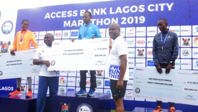 Photo of GOV. AMBODE AT 2019 LAGOS CITY MARATHON AT THE EKO ATLANTIC CITY, VICTORIA ISLAND ON SATURDAY, FEBRUARY 2, 2019