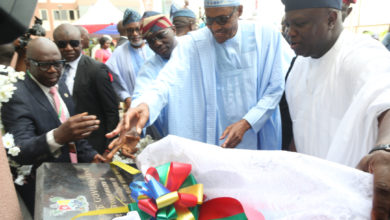 Photo of PRESIDENT MUHAMMADU BUHARI COMMISSIONS AYINKE HOUSE IN LASUTH, IKEJA, ON WEDNESDAY, APRIL 24, 2019