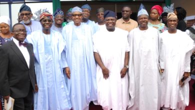 Photo of PRESIDENT MUHAMMADU BUHARI COMMISSIONS NEWLY BUILT LAGOS THEATRE, OREGUN, ON WEDNESDAY, APRIL 24, 2019