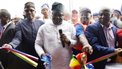 Photo of GOV AMBODE COMMISSIONS BARIGA WATERFRONT JETTY, ILAJE ROAD, UNVEILS FERRIES IN BARIGA,LAGOS ON TUESDAY, MAY 14, 2019