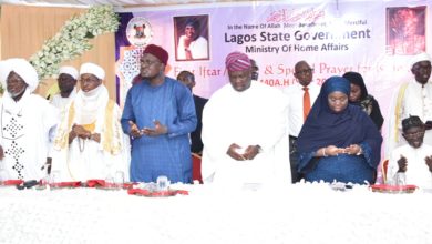 Photo of GOV AMBODE ATTENDS FIRST IFTAR/TAFSIR AND SPECIAL PRAYER FOR RAMADAN AT LAGOS HOUSE, ALAUSA, IKEJA, ON MONDAY, MAY 6, 2019