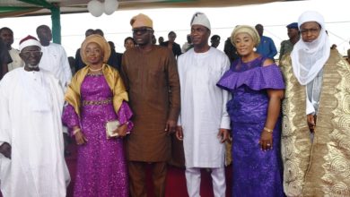 Photo of GOV. SANWO-OLU, HIS WIFE, DEP. GOV. HAMZAT ATTEND EID-EL-FITRI CELEBRATION AT LAGOS HOUSE, ALAUSA, IKEJA ON WEDNEDAY, JUNE 5, 2019
