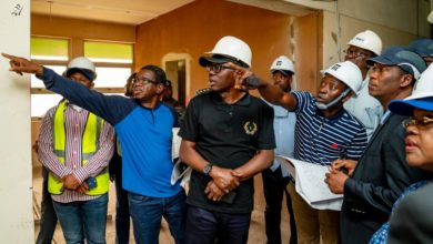 Photo of GOV. SANWO-OLU INSPECTS REVENUE HOUSE AND SECRETARIAT EXTENSION, ALAUSA ON TUESDAY, JULY 30, 2019