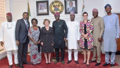 Photo of GOV. SANWO-OLU RECEIVES BRITISH HIGH COMMISSIONER, CATRIONA LAING AT LAGOS HOUSE, ALAUSA, IKEJA, ON FRIDAY, JULY 5, 2019
