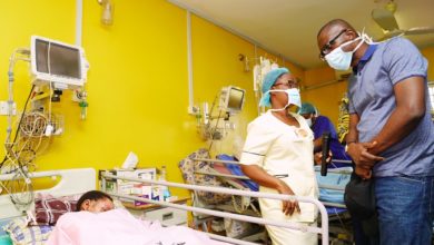 Photo of GOV. SANWO-OLU VISITS IJEGUN PIPELINE EXPLOSION VICTIMS AT GBAGADA GENERAL HOSPITAL ON WEDNESDAY, JULY 10, 2019