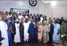 Photo of SANWO-OLU INAUGURATES CABINET, CHARGES MEMBERS ON SERVICE DELIVERY
