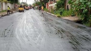Photo of Coker Road, Ilupeju-Mushin Before and After rehabilitation