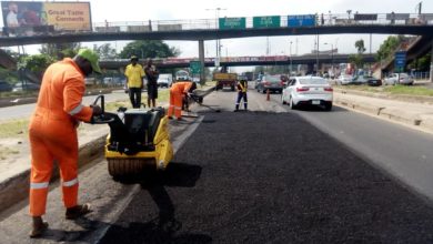 Photo of BAD ROADS: LAGOS INTENSIFIES EFFORTS TO FIX POTHOLES