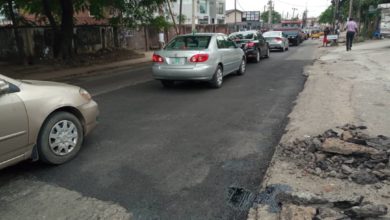 Photo of Rehabilitation works completed on different sections of Aromire Avenue, Ikeja.