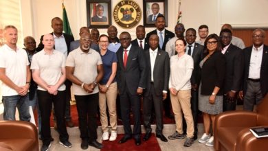 Photo of GOV SANWO-OLU RECEIVES FEDERATION INTERNATIONALE DE FOOTBALL ASSOCIATION (FIFA) U-20 WOMEN’S WORLD CUP INSPECTION TEAM AT LAGOS HOUSE, ALAUSA, IKEJA ON TUESDAY, AUGUST 6, 2019