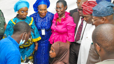 Photo of SANWO-OLU KICKS OFF FREE HEALTHCARE FOR CHILDREN