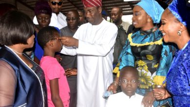 Photo of GOV SANWO-OLU ATTENDS FLAG-OFF OF THE FREE 1-MONTH MEDICAL INTERVENTION FOR CHILDREN IN LAGOS, AT DE BLUE ROOF, LTV 8, AGIDINGBI, IKEJA, ON FRIDAY, AUGUST 2ND, 2019