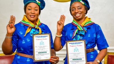 Photo of INVESTITURE OF THE FIRST LADY AND WIFE OF THE DEPUTY GOV. AS STATE PATRON AND GRAND PATRON OF THE GIRL GUIDES ASSOCIATION