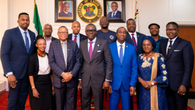 Photo of GOV SANWO-OLU RECEIVES SOUTH AFRICAN CONSUL- GENERAL AT LAGOS HOUSE, ALAUSA, ON THURSDAY, AUGUST 1st, 2019