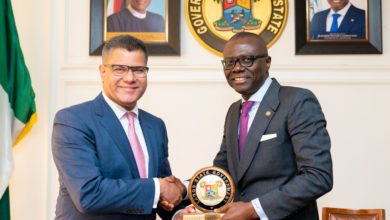 Photo of GOV. SANWO-OLU RECEIVES UK MINISTER OF STATE FOR INTERNATIONAL DEVELOPMENT, ALOK SHARMA AT LAGOS HOUSE, ALAUSA, IKEJA ON THURSDAY, AUGUST 1, 2019